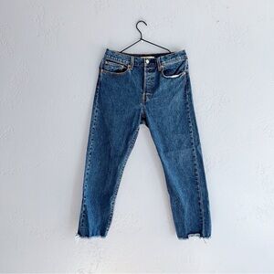 Levi’s Wedgie Straight Dark Wash jeans Size 30